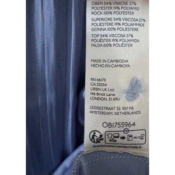 NWT Size S -Anthropologie The Thea Short Sleeve Twofer Mini Dress (NWT US$ 148) - Picture 9 of 13